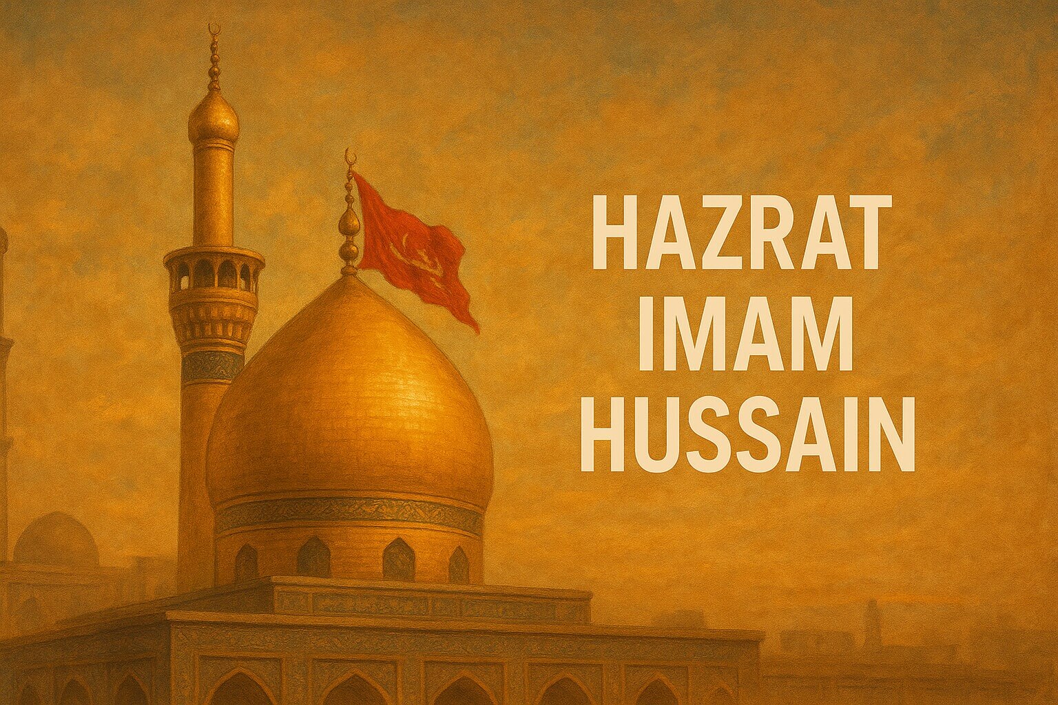 Personality of Hazrat Imam Hussain (R۔A)
